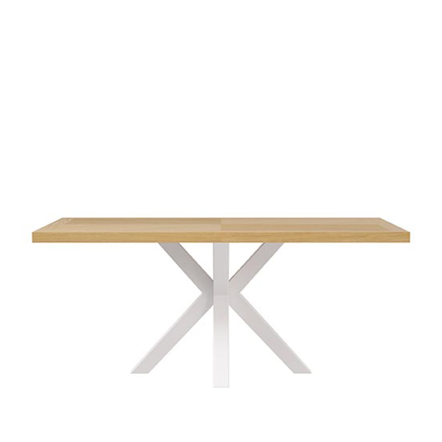 MESA ELAINE 200*100 FIJA ROBLE-BLANCO 2 MESA ELAINE 200*100 FIJA ROBLE-BLANCO - Imagen 2