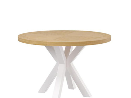 MESA BEVERLY 100 RED.FIJA ROBLE-BLANCO