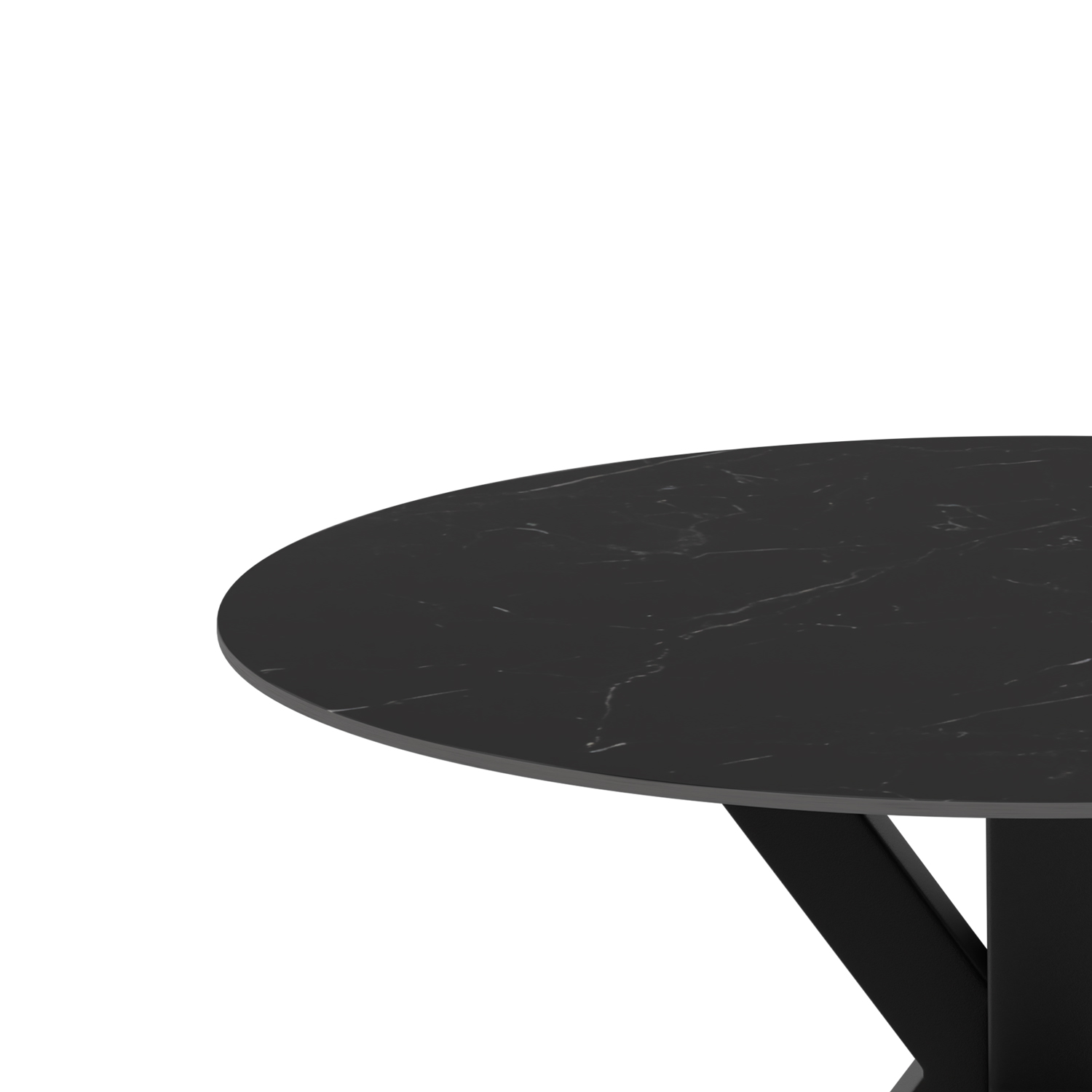 MESA FIORELLA RED.120 SAHARA/NEGRO 3 MESA FIORELLA RED.120 SAHARA/NEGRO - Imagen 3