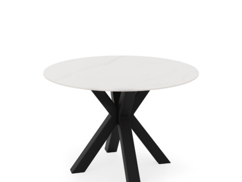 MESA FIORELLA RED.120 CRETA/NEGRO