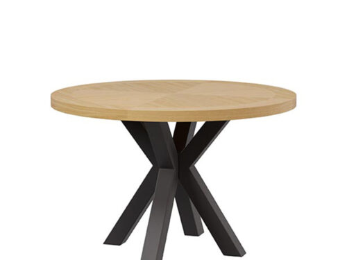 MESA BEVERLY 120 RED.FIJA ROBLE-NEGRO