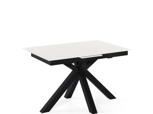 MESA LORI 140 EXT.CRETA/NEGRO