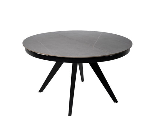 MESA LUNA 130 RED. GRIS/NEGRO