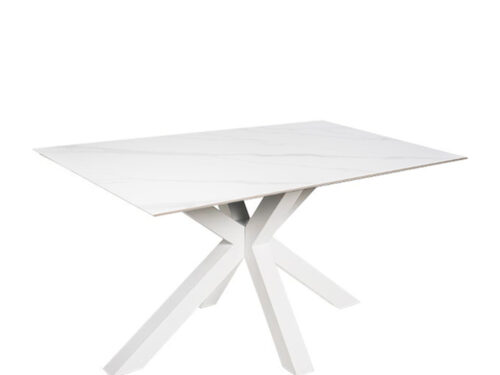 MESA JOYCE 140 CRETA/BLANCO