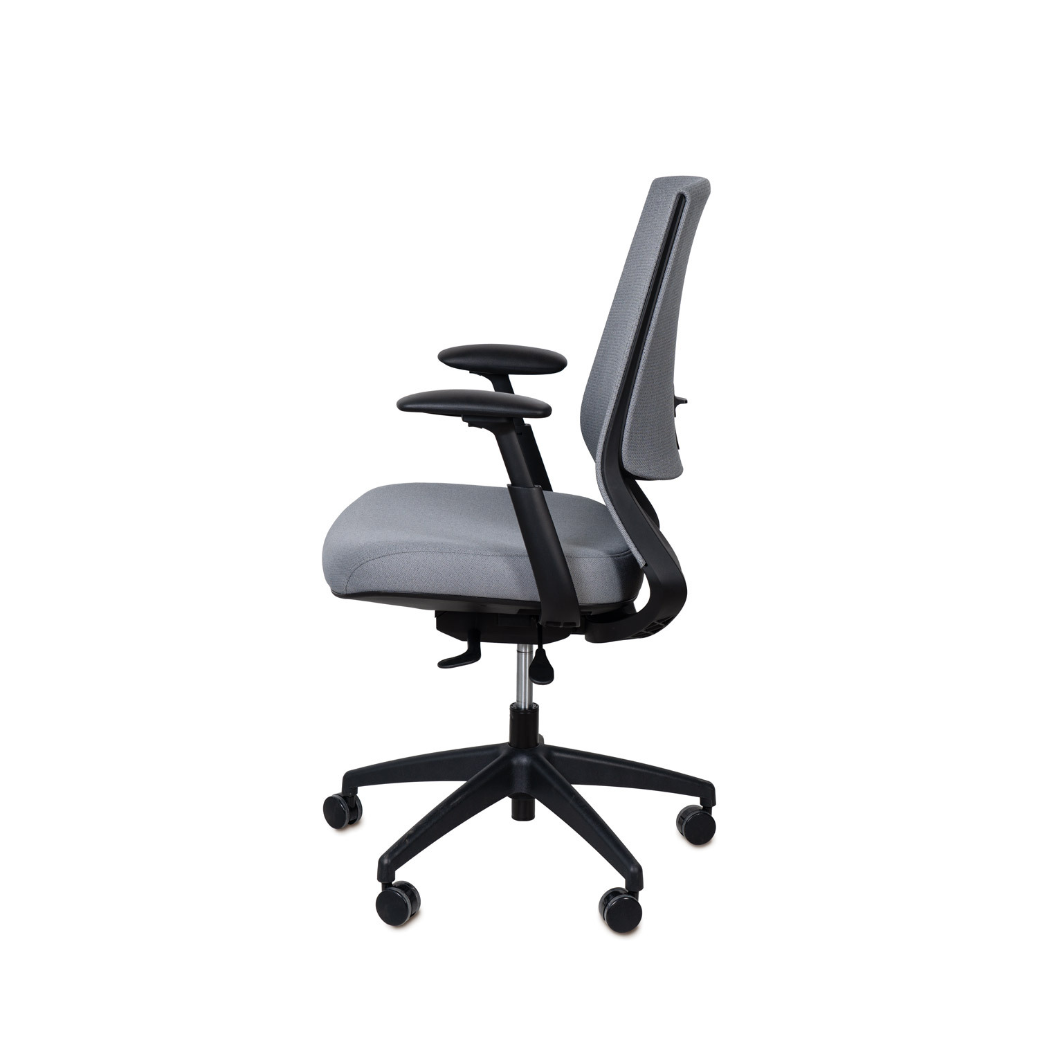 SILLA OFICINA LANCASTER GRIS 3 SILLA OFICINA LANCASTER GRIS - Imagen 3