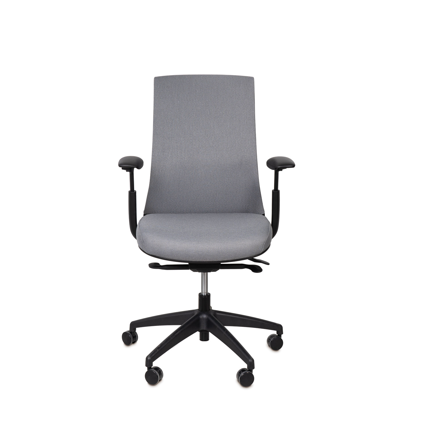 SILLA OFICINA LANCASTER GRIS 4 SILLA OFICINA LANCASTER GRIS - Imagen 4