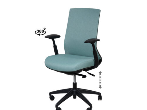 SILLA OFICINA LANCASTER MENTA