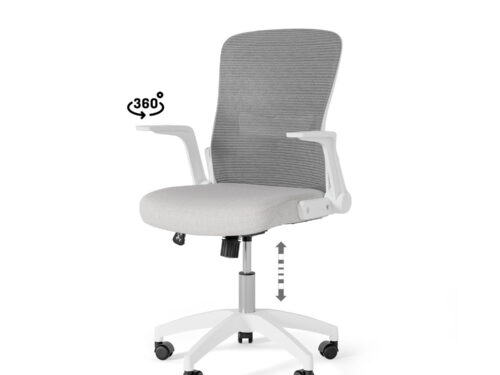 SILLA OFICINA MANCHESTER GRIS