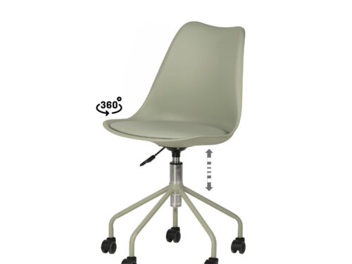 SILLA OFICINA YALE MENTA