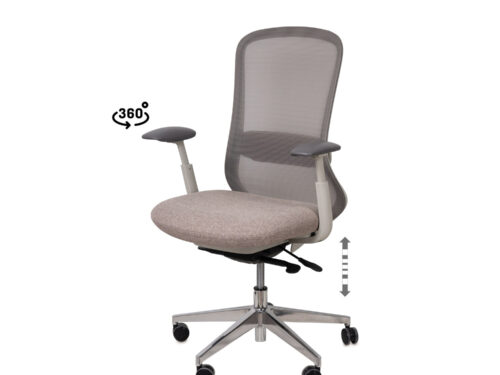 SILLA OFICINA EMORY TAUPE