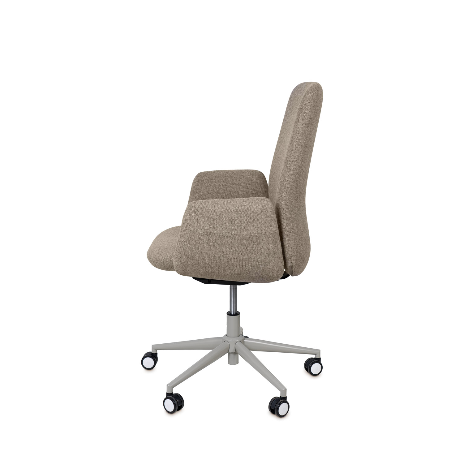 SILLA OFICINA BRITISH TAUPE 3 SILLA OFICINA BRITISH TAUPE - Imagen 3