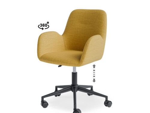SILLA OFICINA IRVINE MOSTAZA