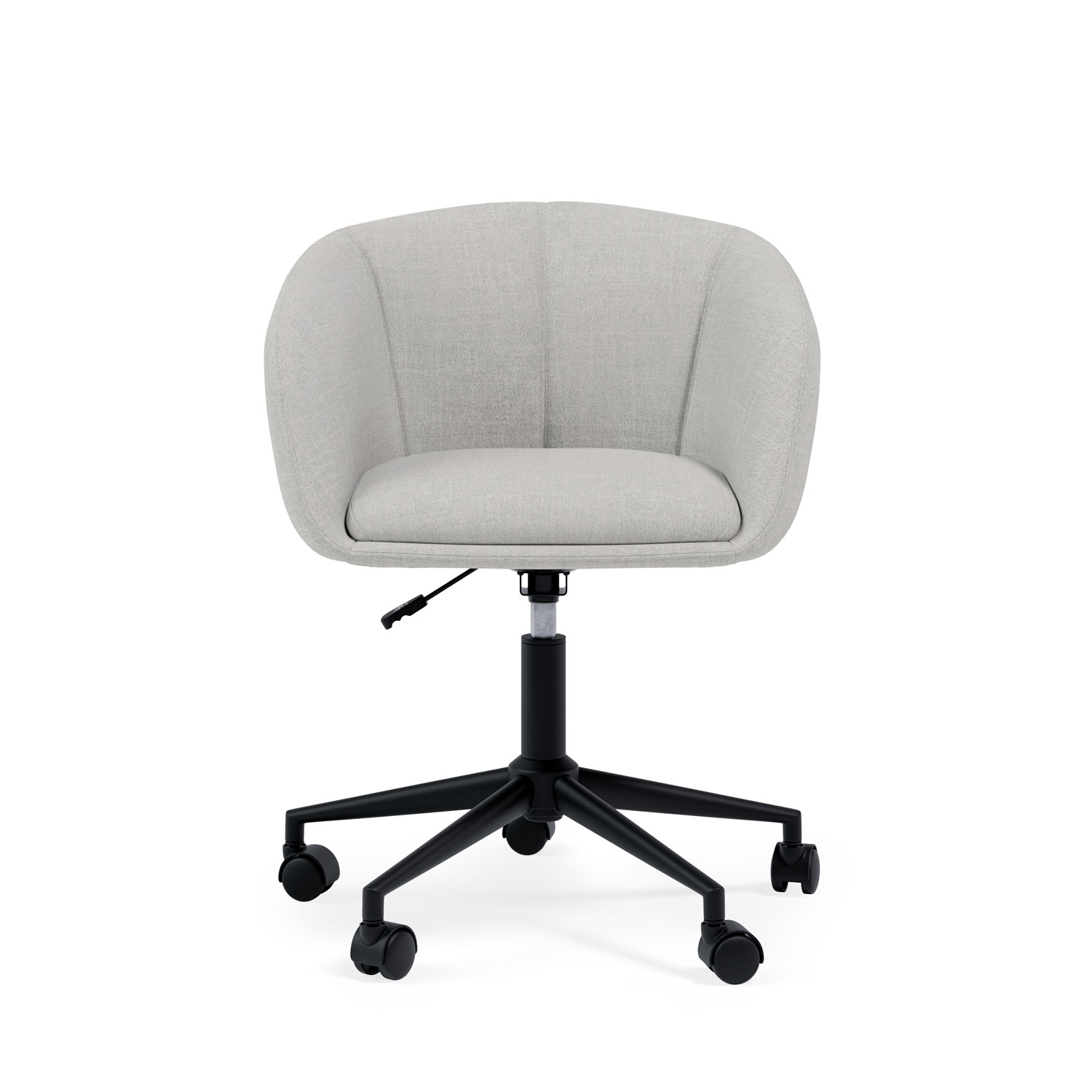 SILLA OFICINA ARIZONA GRIS CLARO 4 SILLA OFICINA ARIZONA GRIS CLARO - Imagen 4