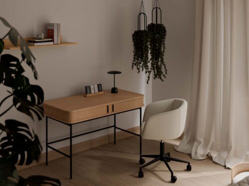 SILLA OFICINA ARIZONA BEIGE