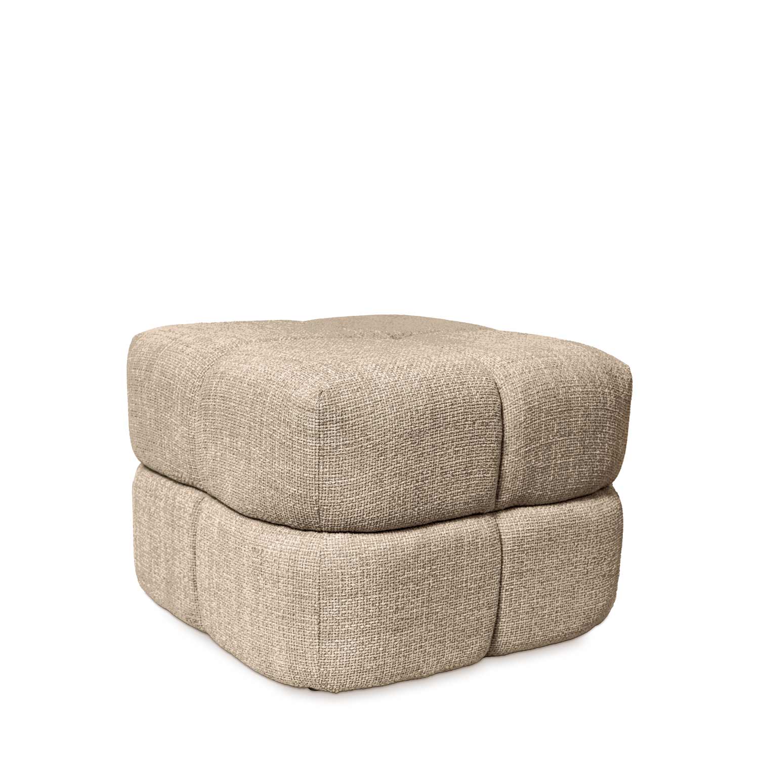 PUFF TROY TAUPE 4 PUFF TROY TAUPE - Imagen 4