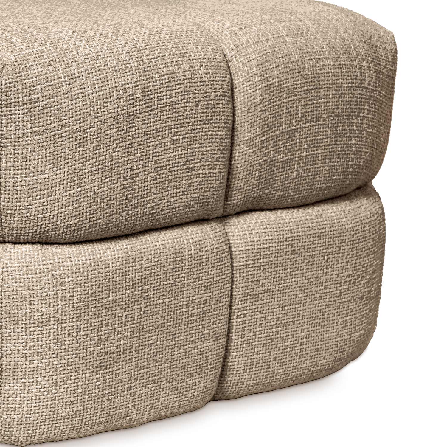 PUFF TROY TAUPE 5 PUFF TROY TAUPE - Imagen 5