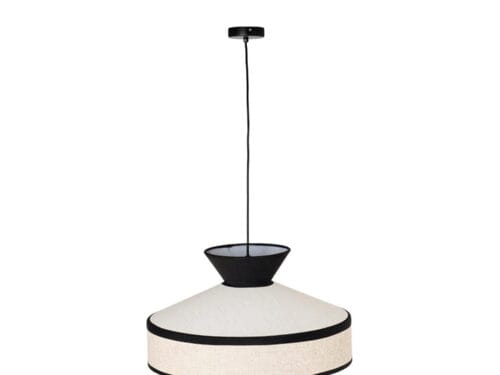 LAMPARA TECHO SERON CREMA