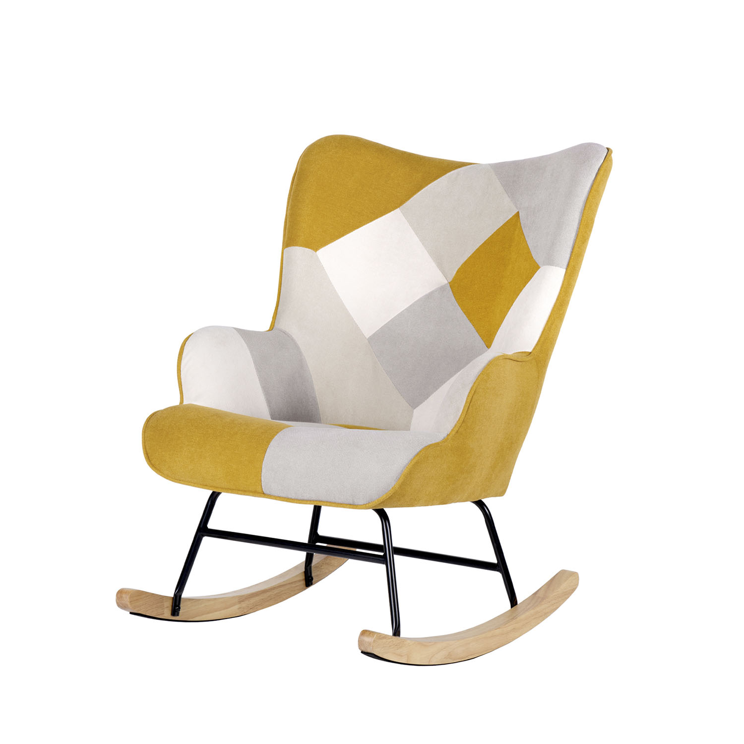 MECEDORA DENVER PATCHWORK MOSTAZA 1 MECEDORA DENVER PATCHWORK MOSTAZA