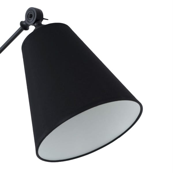 LAMPARA SUELO ALOIA NEGRO 2 LAMPARA SUELO ALOIA NEGRO - Imagen 2