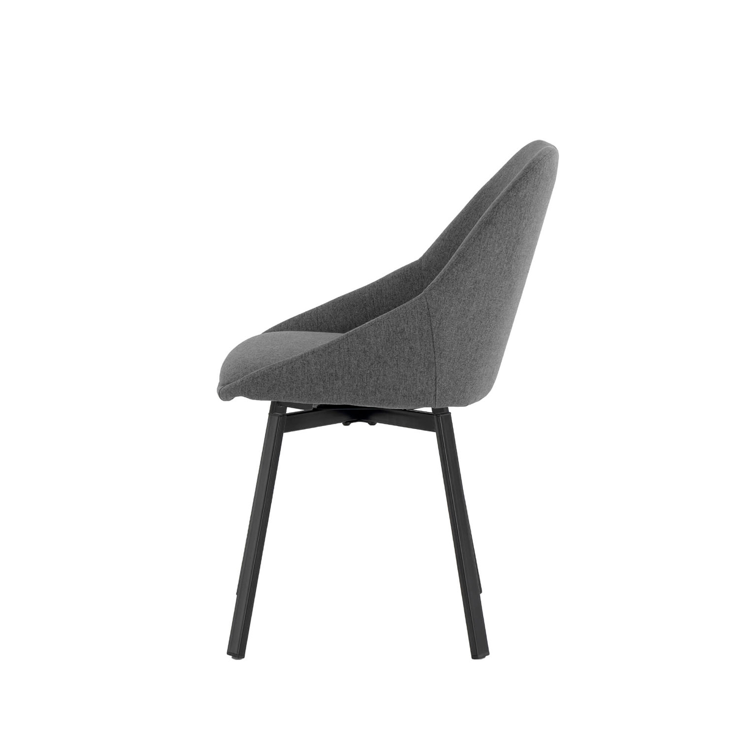 SILLA AMELIE GRIS DARK 3 SILLA AMELIE GRIS DARK - Imagen 3