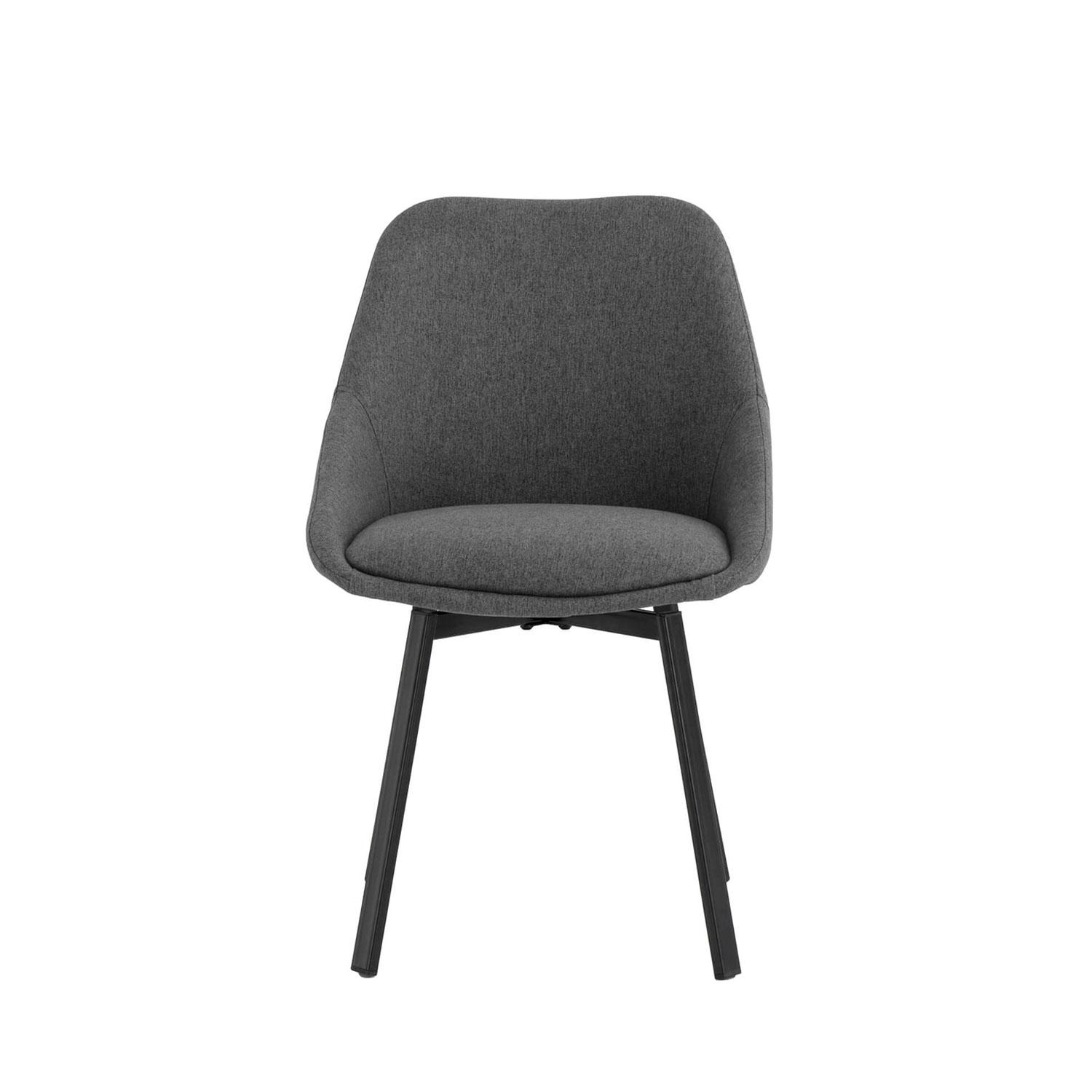 SILLA AMELIE GRIS DARK 4 SILLA AMELIE GRIS DARK - Imagen 4