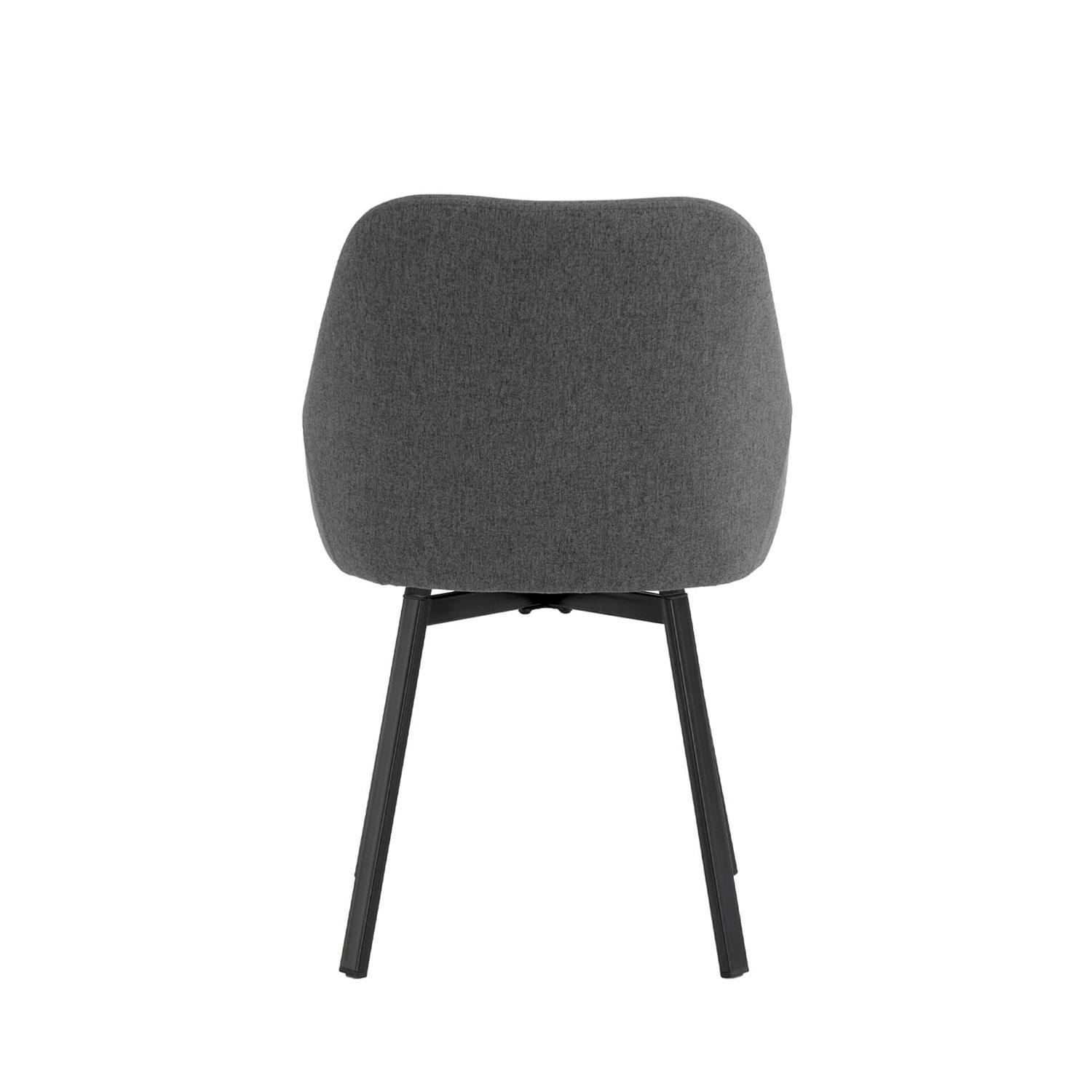 SILLA AMELIE GRIS DARK 5 SILLA AMELIE GRIS DARK - Imagen 5