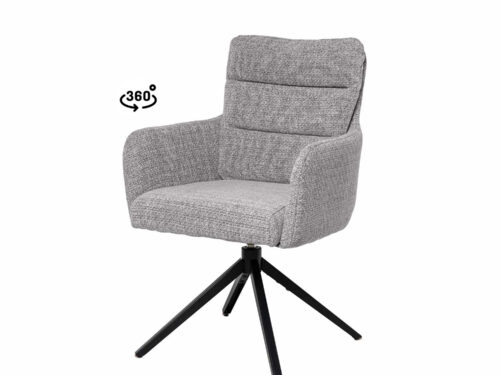 SILLA LISETTE GRIS CLARO