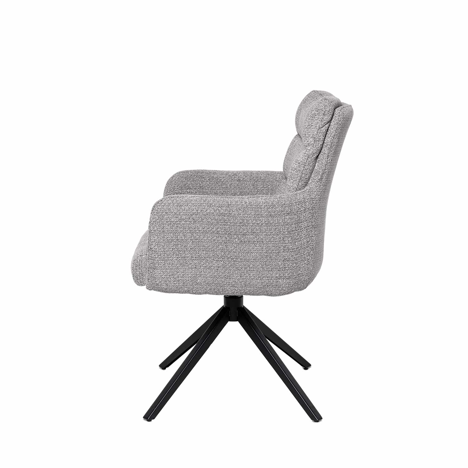SILLA LISETTE GRIS CLARO 3 SILLA LISETTE GRIS CLARO - Imagen 3