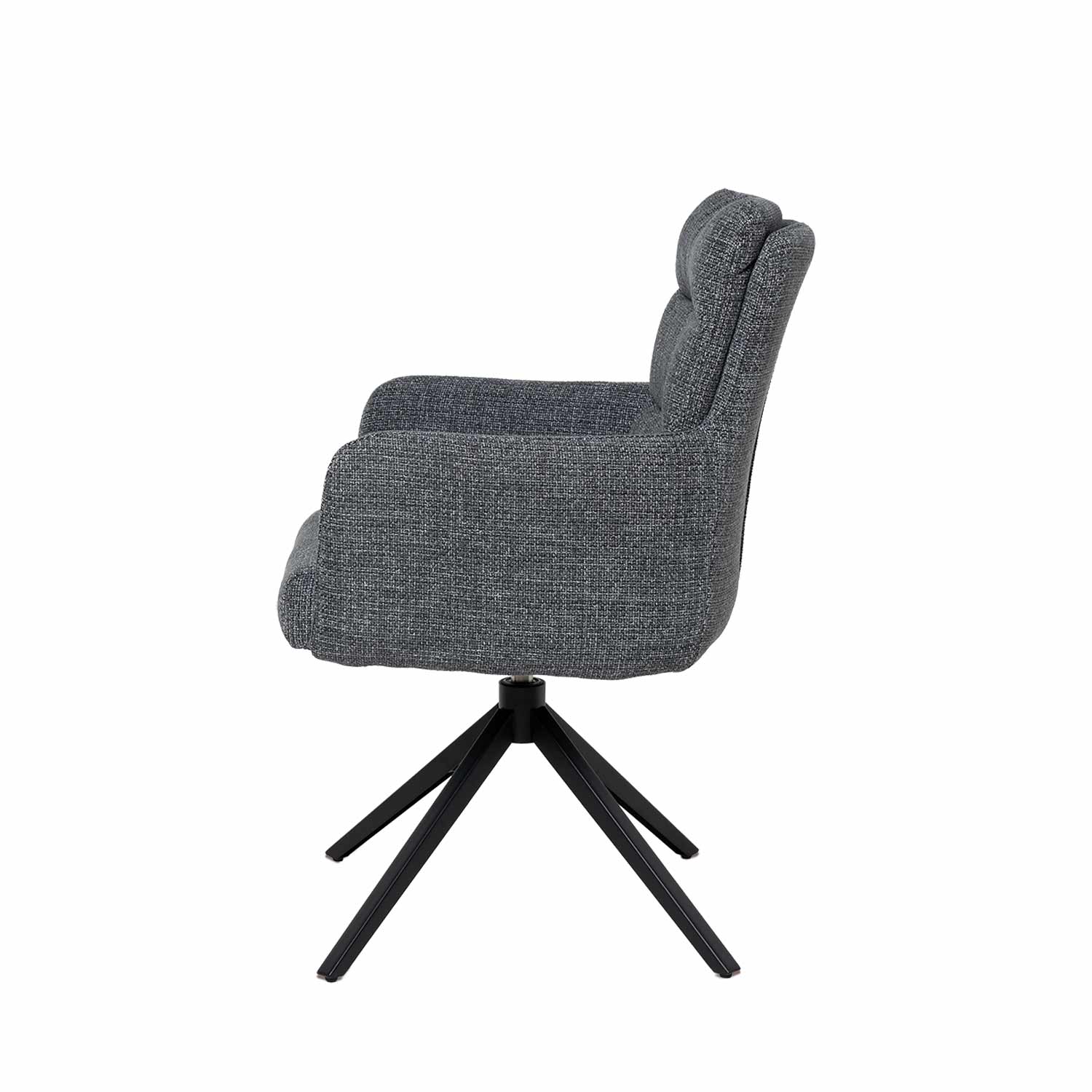 SILLA LISETTE GRIS OSCURO 3 SILLA LISETTE GRIS OSCURO - Imagen 3