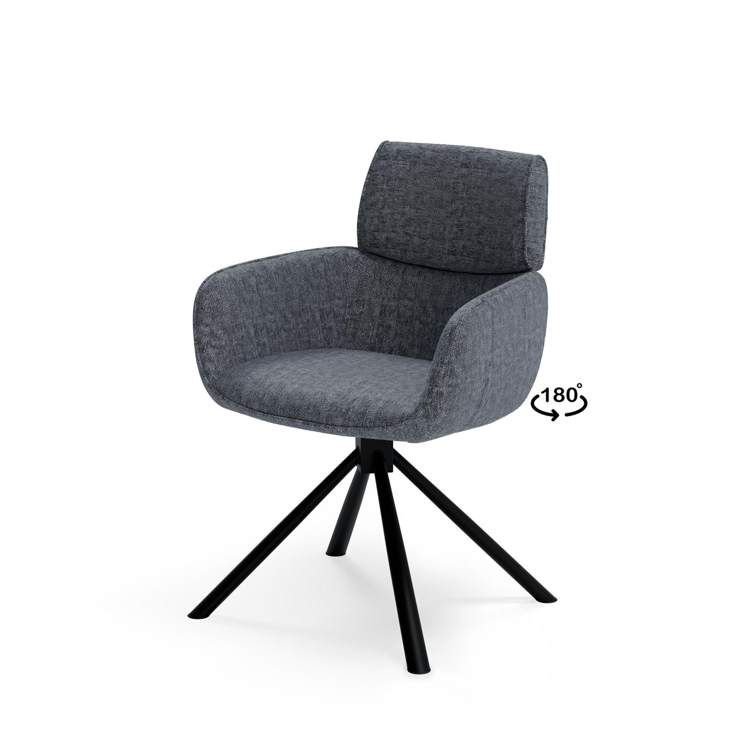 SILLA DIANE GRIS OSCURO 1 SILLA DIANE GRIS OSCURO