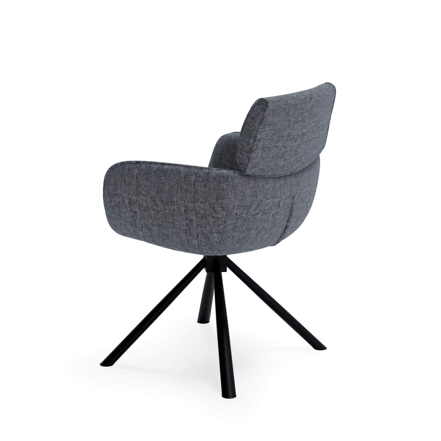 SILLA DIANE GRIS OSCURO 2 SILLA DIANE GRIS OSCURO - Imagen 2