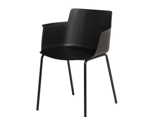 SILLA DOLLY NEGRO