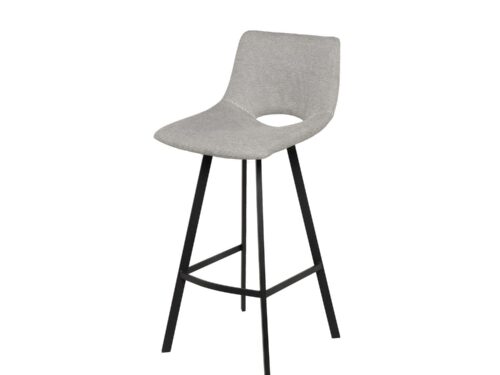 TABURETE ASTON GRIS CLARO (76CM)