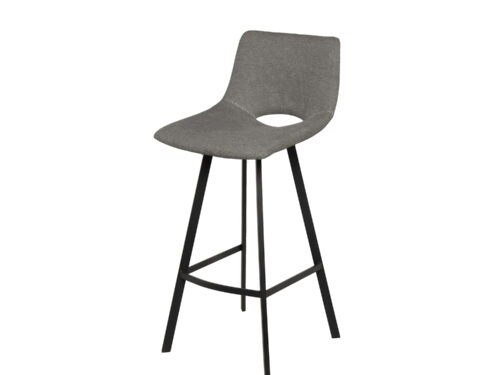 TABURETE ASTON GRIS OSCURO (76CM)