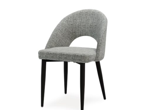 SILLA DORIS GRIS CLARO