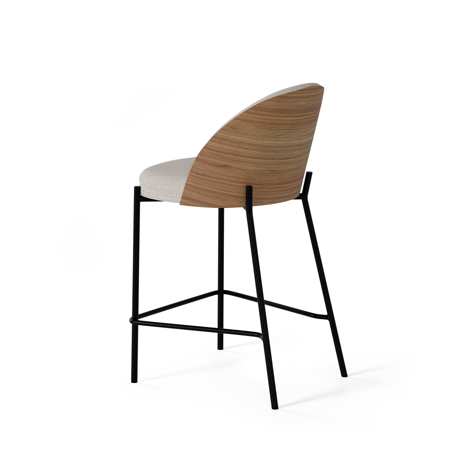 TABURETE AIDAN BEIGE 2 TABURETE AIDAN BEIGE - Imagen 2