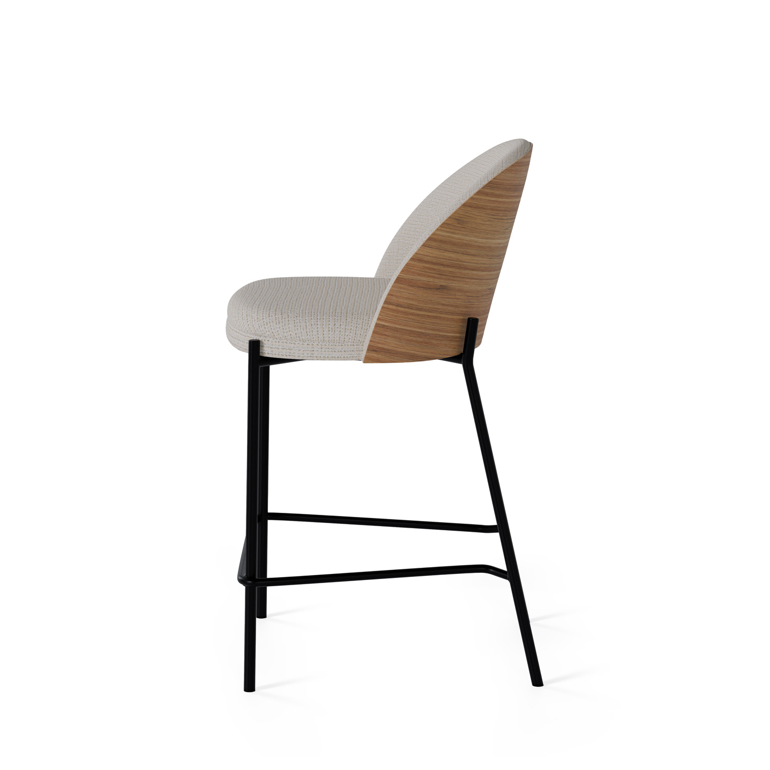 TABURETE AIDAN BEIGE 3 TABURETE AIDAN BEIGE - Imagen 3