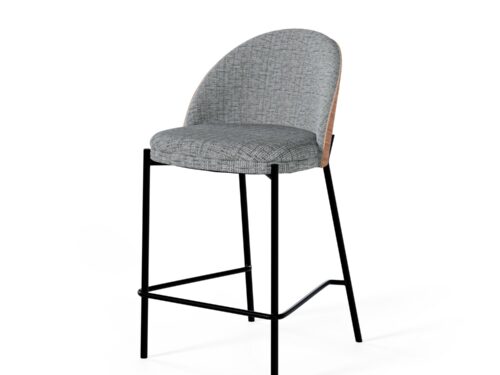 TABURETE AIDAN GRIS