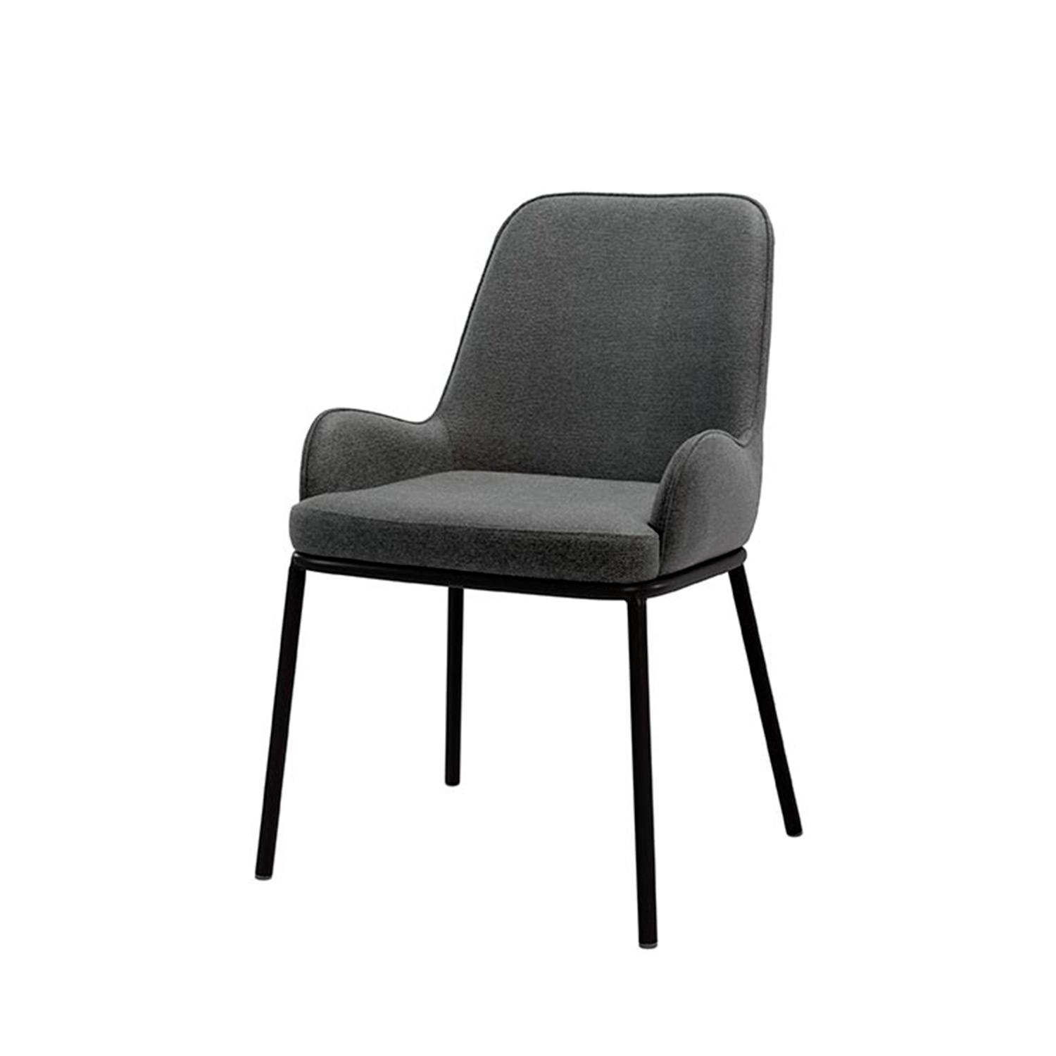 SILLA LARISA GRIS OSCURO 1 SILLA LARISA GRIS OSCURO