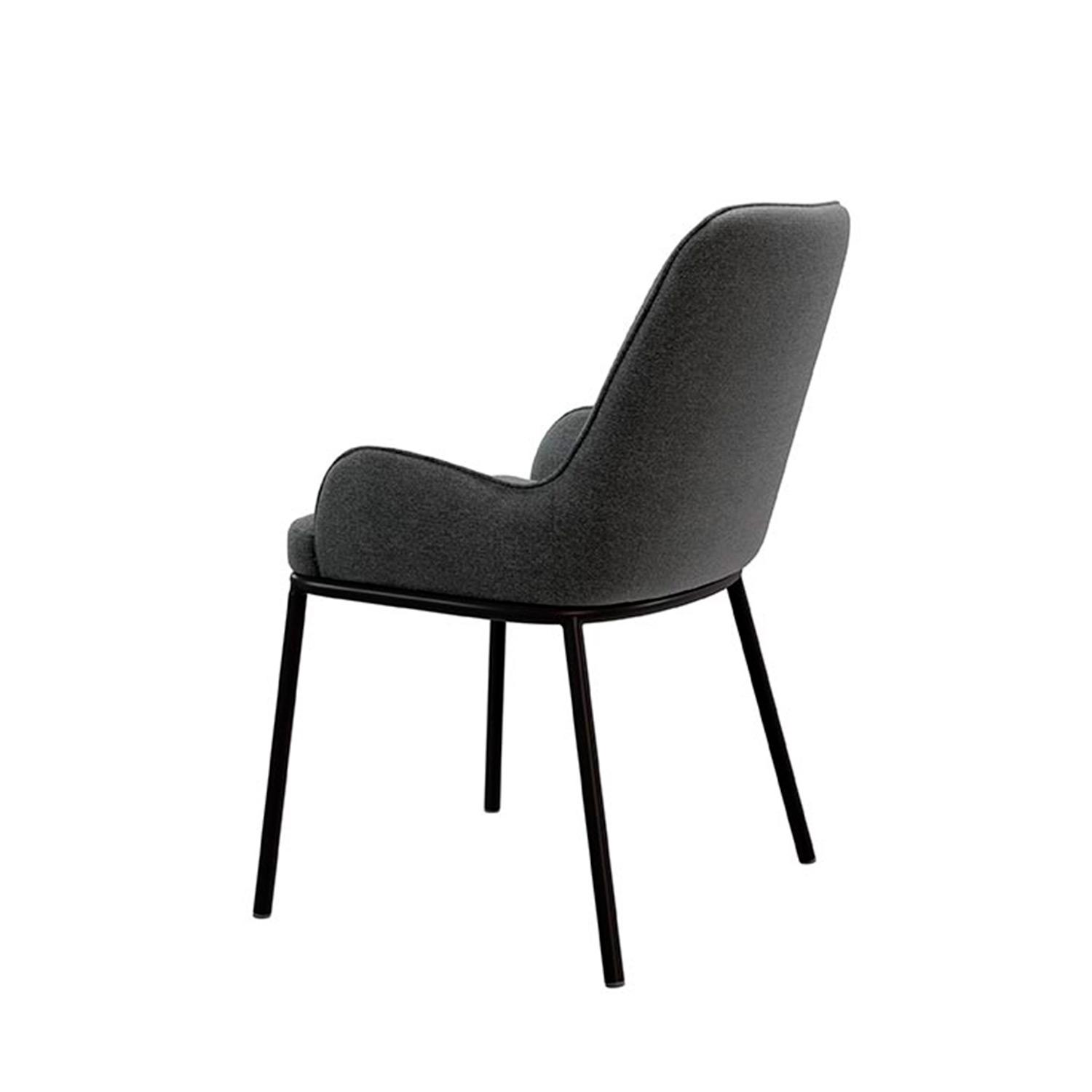 SILLA LARISA GRIS OSCURO 2 SILLA LARISA GRIS OSCURO - Imagen 2