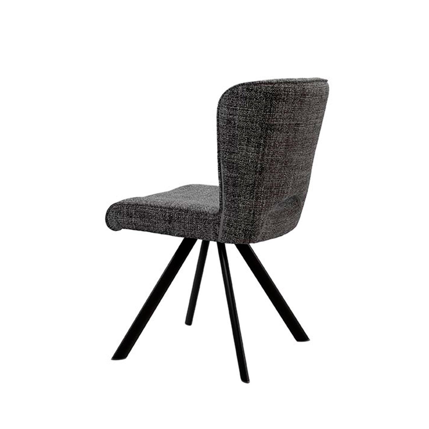 SILLA AMAYA GRIS OSCURO 2 SILLA AMAYA GRIS OSCURO - Imagen 2