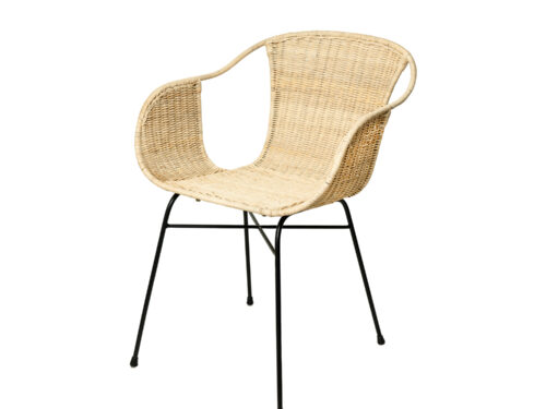 SILLA ALLEGRA NATURAL/NEGRO