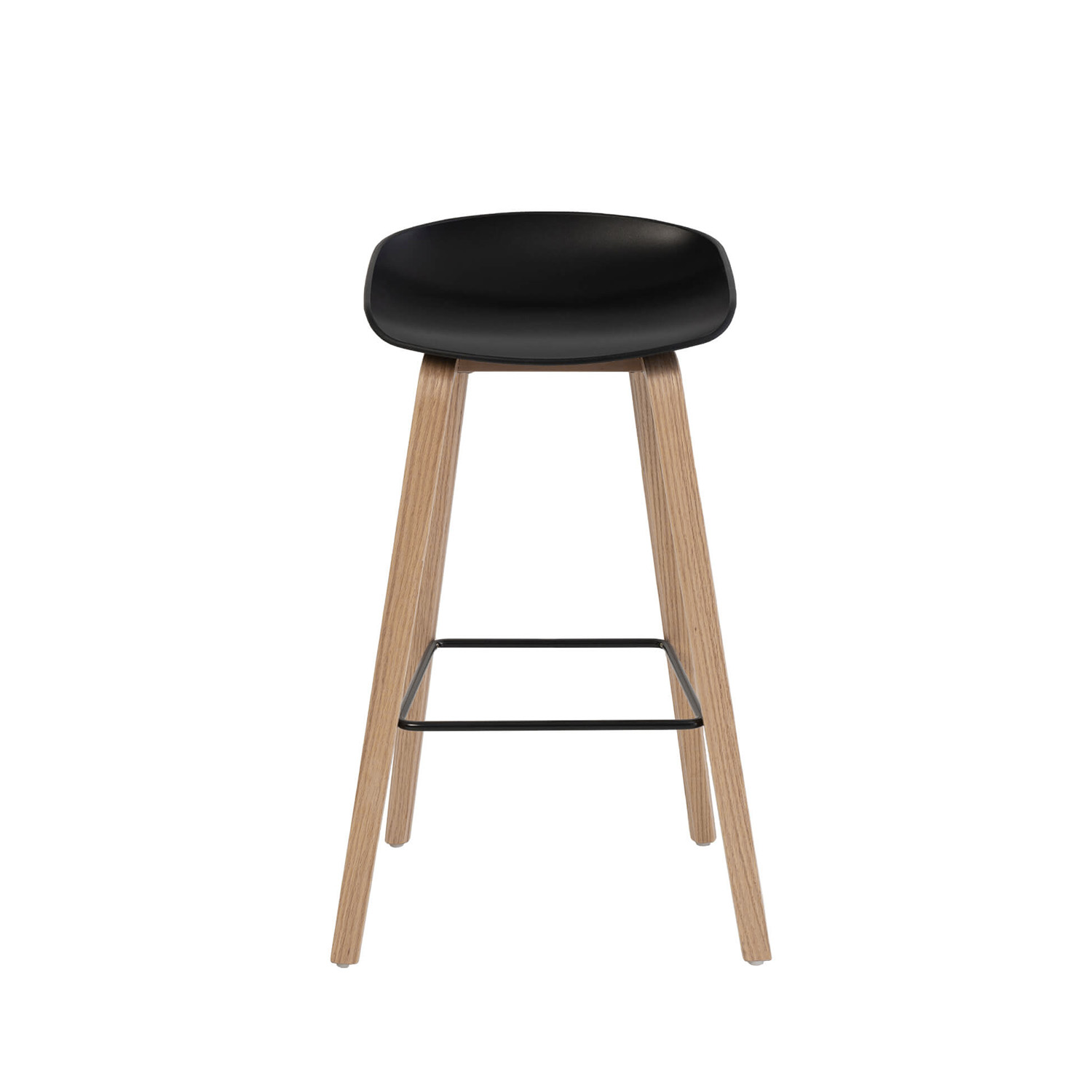 TABURETE RONIE NEGRO 4 TABURETE RONIE NEGRO - Imagen 4