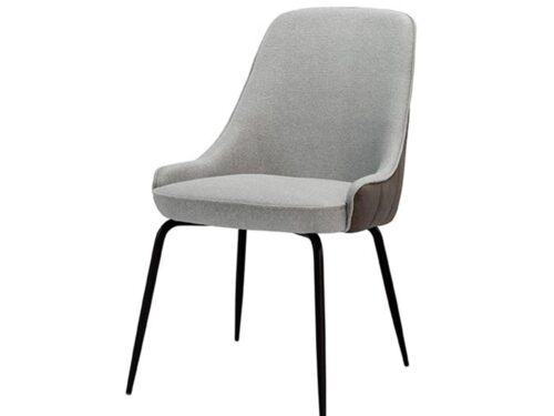 SILLA AGATA GRIS CLARO