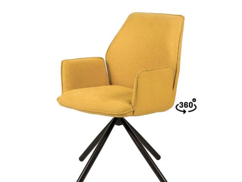 SILLA CARLYN MOSTAZA
