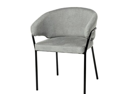 SILLA BETINA GRIS CLARO