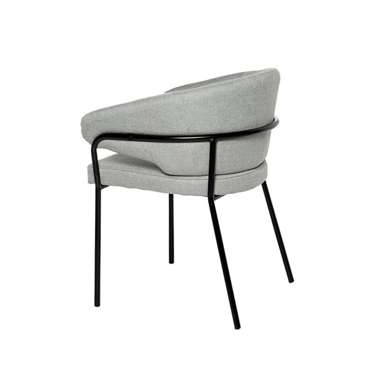 SILLA BETINA GRIS CLARO 2 SILLA BETINA GRIS CLARO - Imagen 2