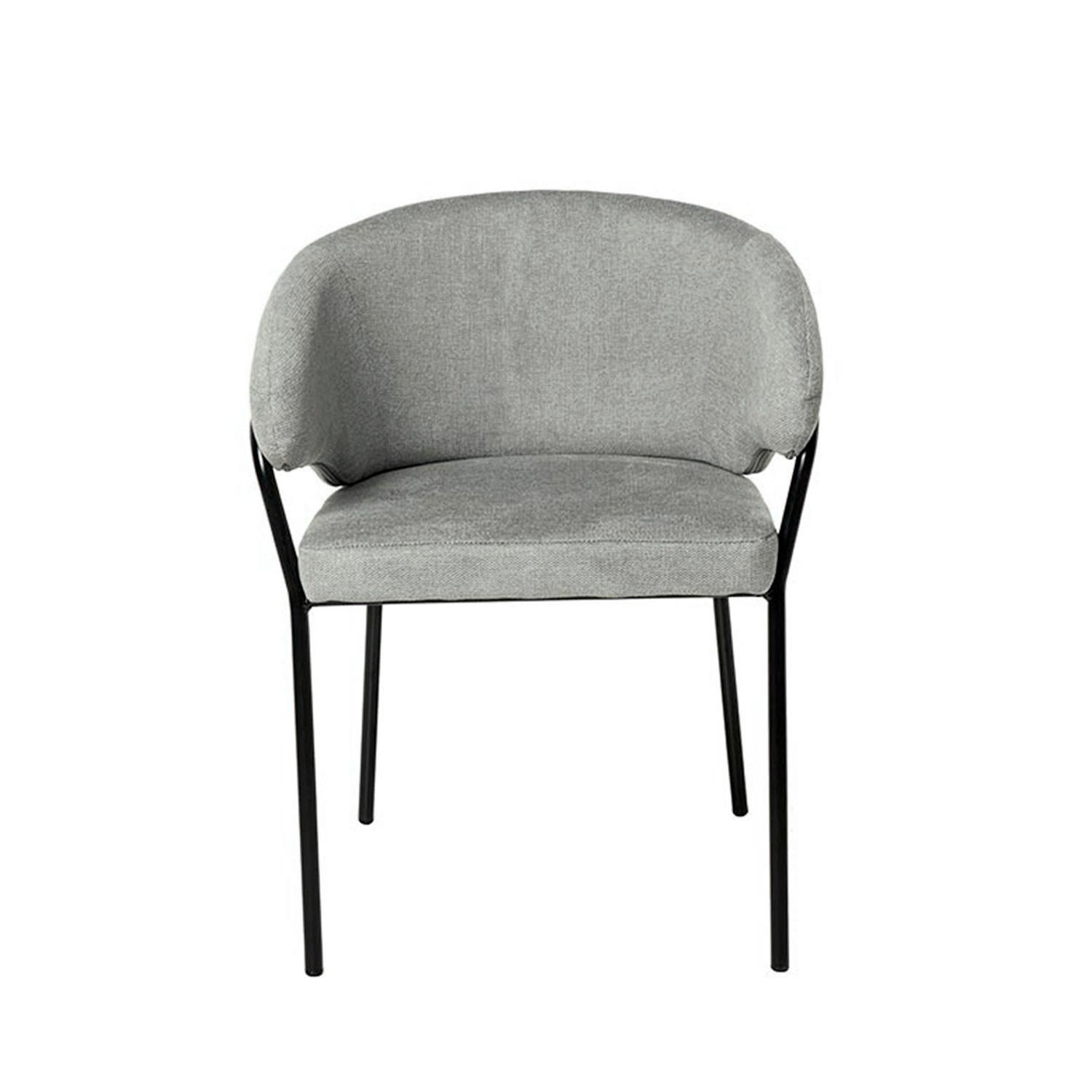 SILLA BETINA GRIS CLARO 4 SILLA BETINA GRIS CLARO - Imagen 4