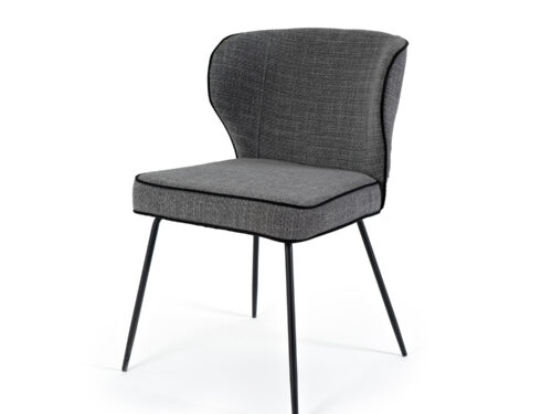 SILLA MAYRA GRIS OSCURO