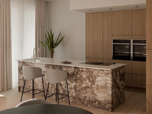 TABURETE RAY TAUPE